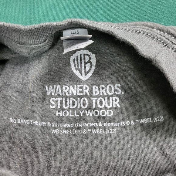 Warner Bros Studio Tour brand The Big Bang Theory Sheldon t-shirt unisex size L - Picture 7 of 9